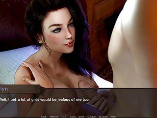 Die wilden Sex Szenen mit der reifen Lady - 3 D Porno