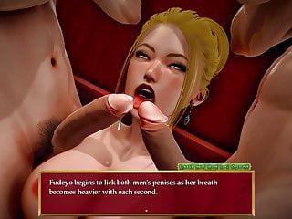 Das geile japanische Girl wird von zwei Kerlen gefickt - Sex zu dritt mit den geilen Babes